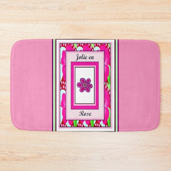 Item preview, Jolie En Rose Pink Fleur Rose French Flowers designed and sold by kel72.