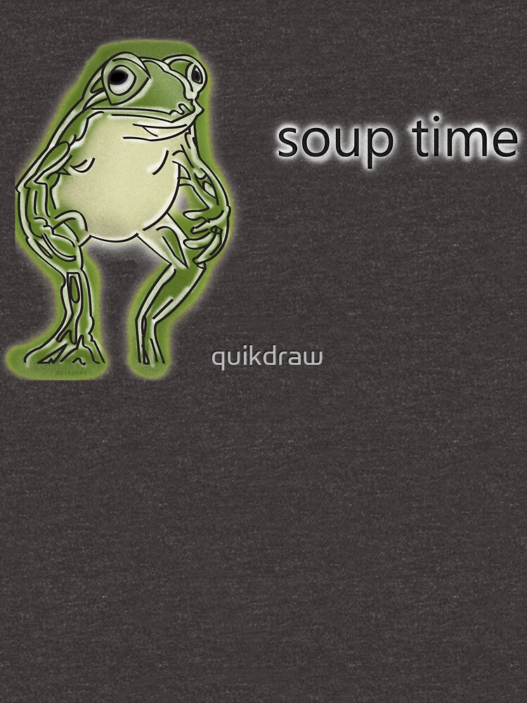 soup time frog' Travel Mug