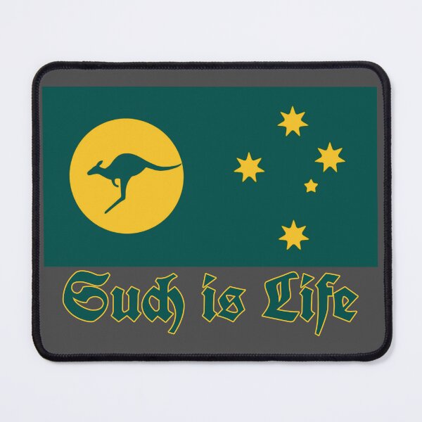 Item preview, Kangaroo Sun. Australia. Quote Ned Kelly Such is Life. designed and sold by Kangaroo Sun.