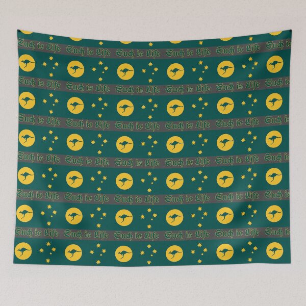 Item preview, Kangaroo Sun. Australia. Quote Ned Kelly Such is Life.  designed and sold by Kangaroo Sun.