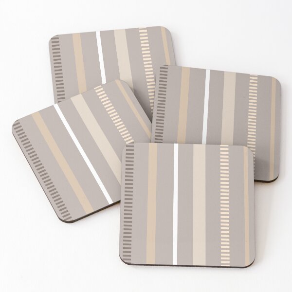 Item preview, Vertical Stripes Tan designed and sold by FAROSSTUDIO.