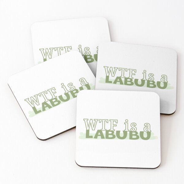 Item preview, Pop Mart Labubu The Monsters Exciting Macaron Cute Sticker - Green Grape designed and sold by McFly-Type-Co.