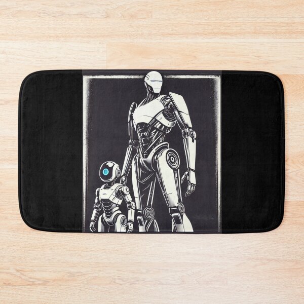 Item preview, tesla bot designed and sold by TEEJAMBOREE.