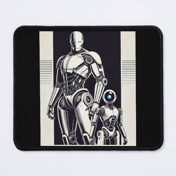 Item preview, tesla bot designed and sold by TEEJAMBOREE.