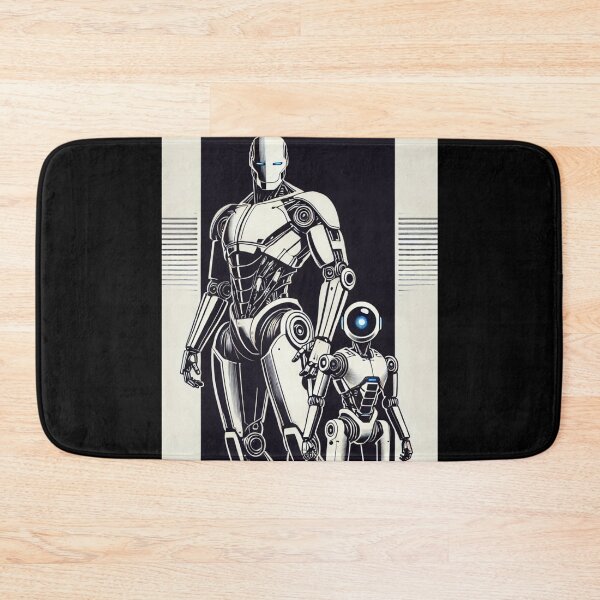 Item preview, tesla bot designed and sold by TEEJAMBOREE.