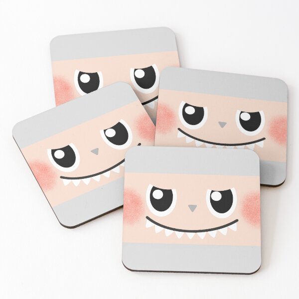 Item preview, Pop Mart Labubu The Monsters Exciting Macaron Cute Sticker - Sesame Bean designed and sold by McFly-Type-Co.
