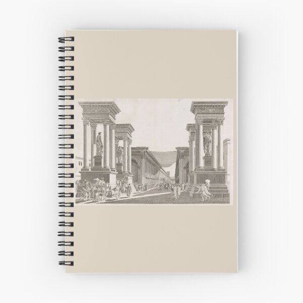 Item preview, The ancient city of Palmyra in drawing designed and sold by  Bride of the desert.