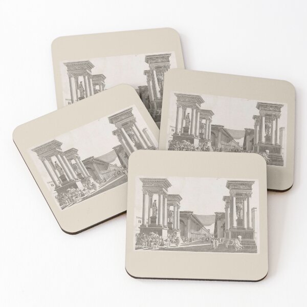 Item preview, The ancient city of Palmyra in drawing designed and sold by  Bride of the desert.