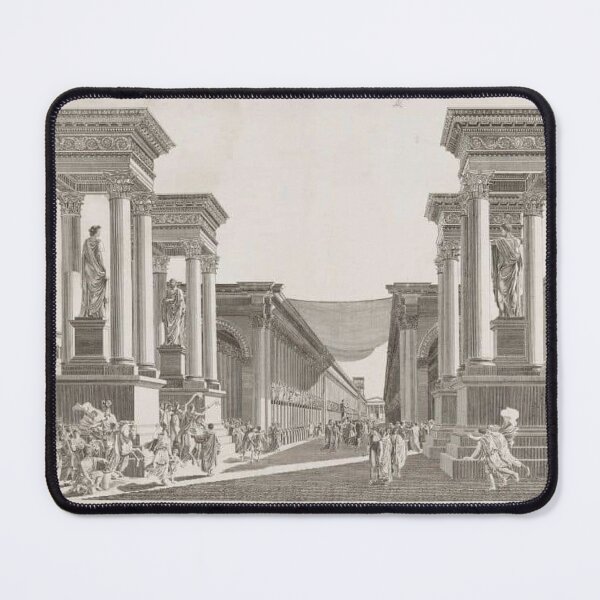 Item preview, The ancient city of Palmyra in drawing designed and sold by  Bride of the desert.
