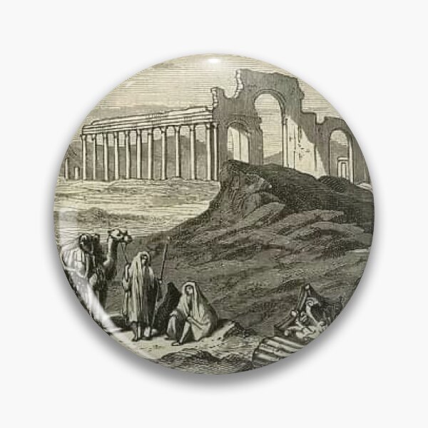 Item preview, The ancient city of Palmyra in drawing designed and sold by  Bride of the desert.
