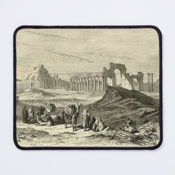 Item preview, The ancient city of Palmyra in drawing designed and sold by  Bride of the desert.