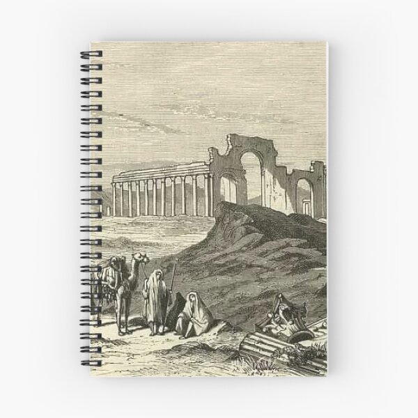 Item preview, The ancient city of Palmyra in drawing designed and sold by  Bride of the desert.