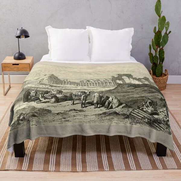 Item preview, The ancient city of Palmyra in drawing designed and sold by  Bride of the desert.
