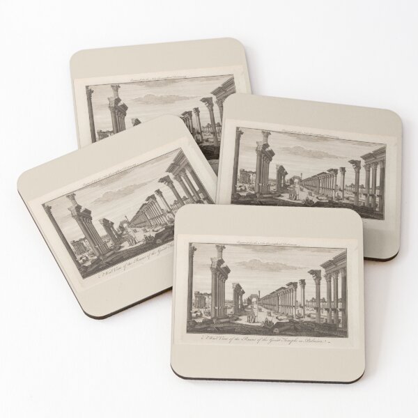 Item preview, The ancient city of Palmyra in drawing designed and sold by  Bride of the desert.