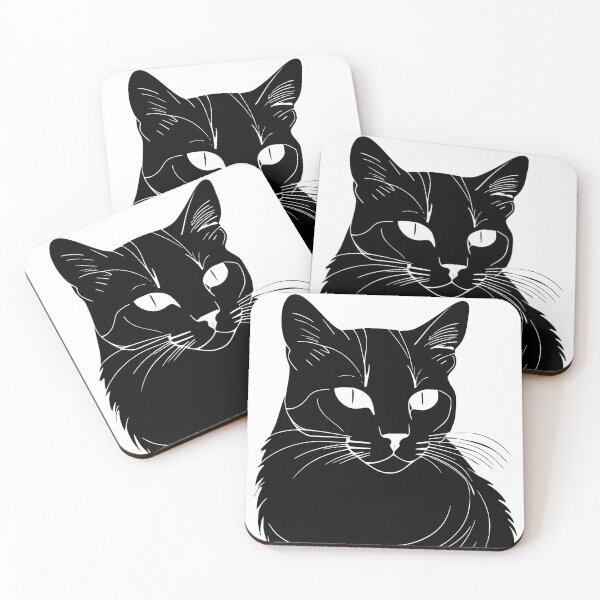 Artikelvorschau, Schattenkatze entworfen und verkauft von DelynCreates.
