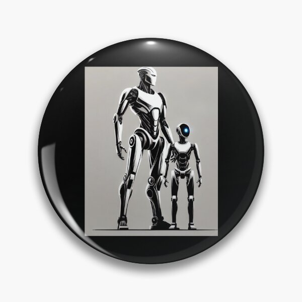 Item preview, tesla bot designed and sold by TEEJAMBOREE.