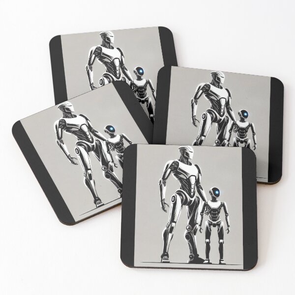 Item preview, tesla bot designed and sold by TEEJAMBOREE.