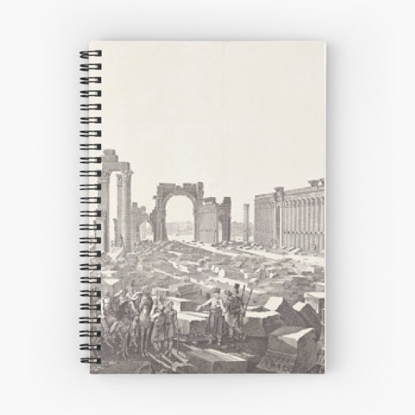 Item preview, The ancient city of Palmyra in drawing designed and sold by  Bride of the desert.
