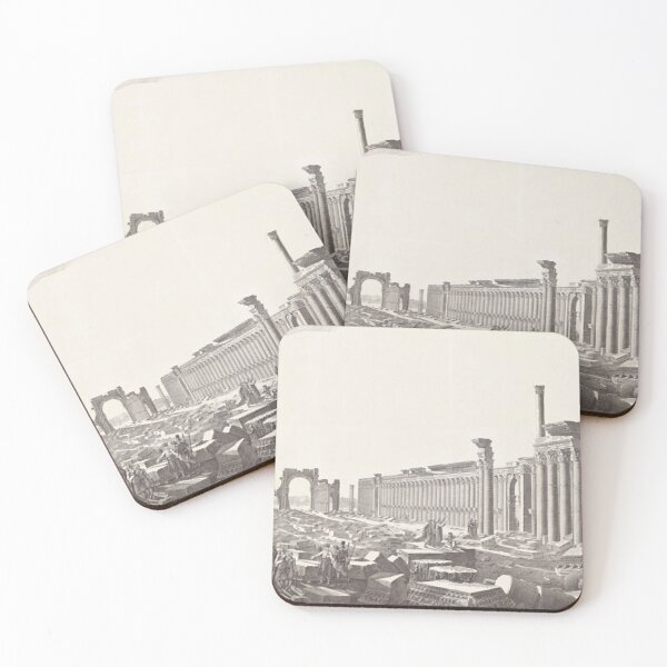 Item preview, The ancient city of Palmyra in drawing designed and sold by  Bride of the desert.