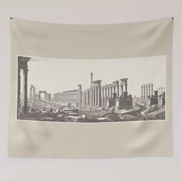 Item preview, The ancient city of Palmyra in drawing designed and sold by  Bride of the desert.