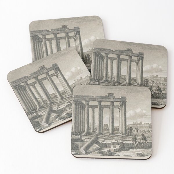 Item preview, The ancient city of Palmyra in drawing designed and sold by  Bride of the desert.