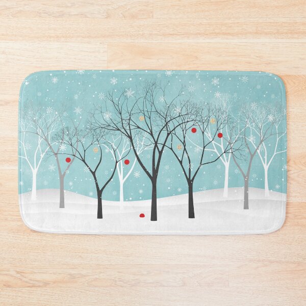 Item preview, Snowy Winter Landscape designed and sold by FAROSSTUDIO.