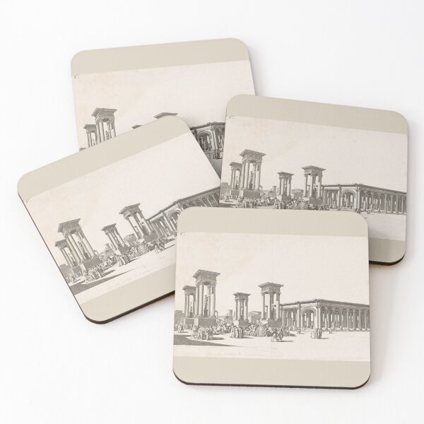 Item preview, The ancient city of Palmyra in drawing designed and sold by  Bride of the desert.