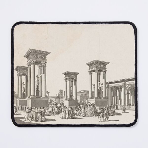 Item preview, The ancient city of Palmyra in drawing designed and sold by  Bride of the desert.