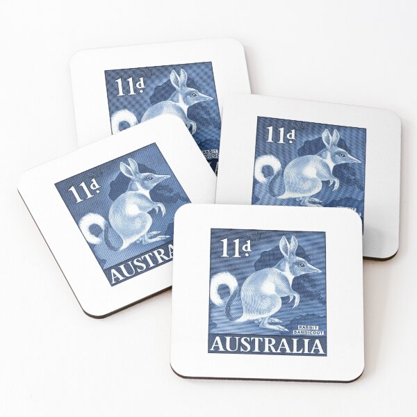 Item preview, Australia Rabbit Bandicoot Postage Stamp designed and sold by retrographics.