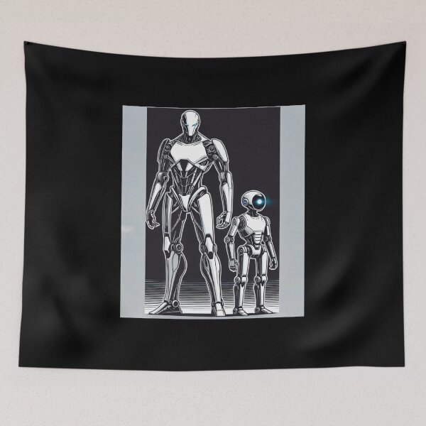 Item preview, Tesla bot designed and sold by TEEJAMBOREE.