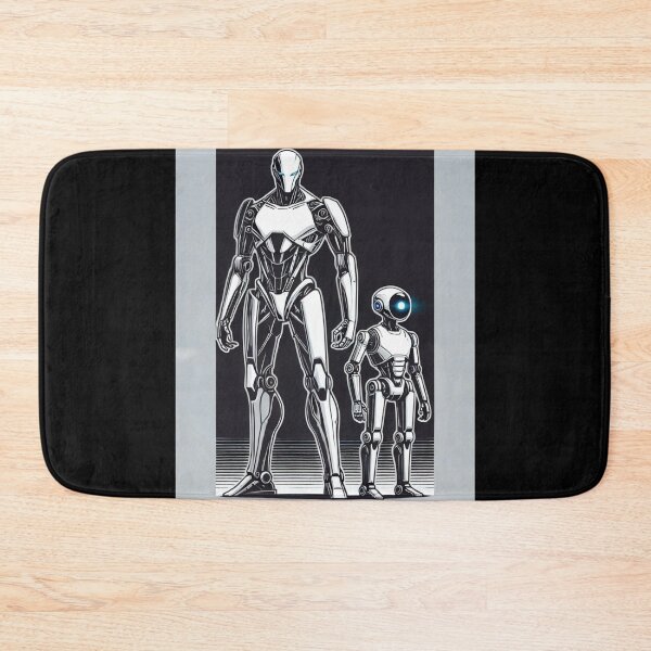 Item preview, Tesla bot designed and sold by TEEJAMBOREE.