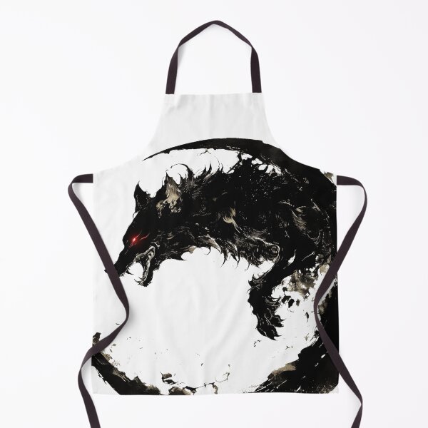 Item preview, Fenrir Perched on Moon Shadow designed and sold by CalyCollab.