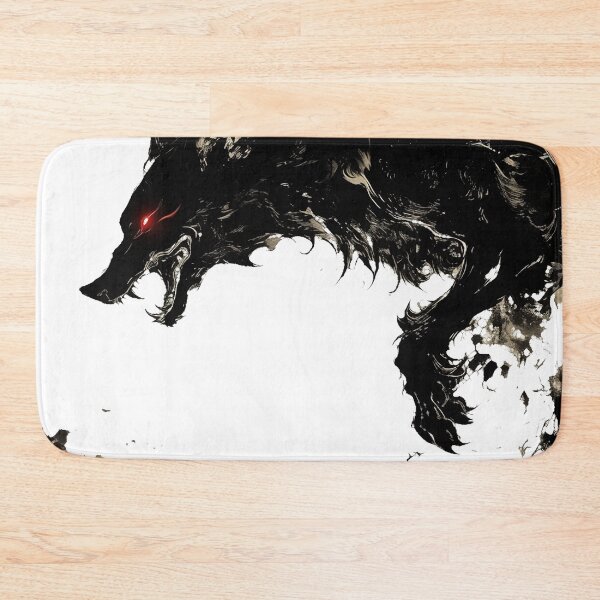 Item preview, Fenrir Perched on Moon Shadow designed and sold by CalyCollab.