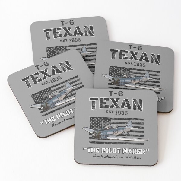 Item preview, T-6 Texan "The Pilotmaker" WWII Trainer Aircraft Vintage designed and sold by RealPilotDesign.