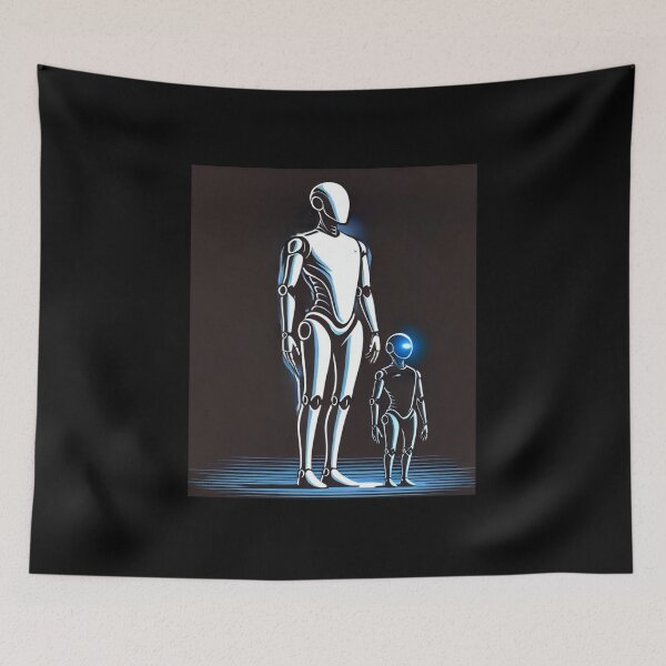 Item preview, Tesla bot designed and sold by TEEJAMBOREE.