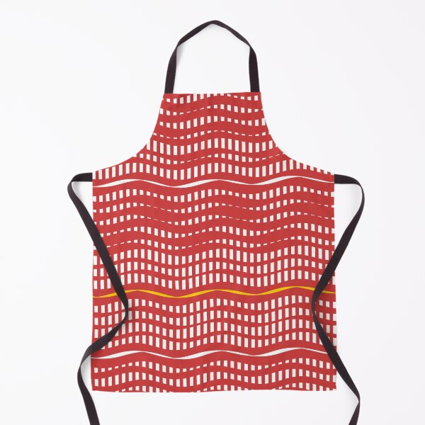 Item preview, Wavy Stripes Red and White designed and sold by FAROSSTUDIO.
