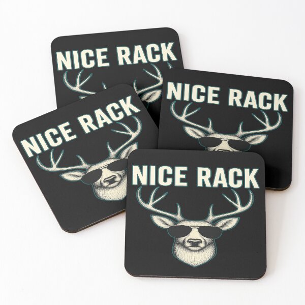 Item preview, Nice Rack (And We're Talkin Antlers) designed and sold by Dizzy Dog Designs.