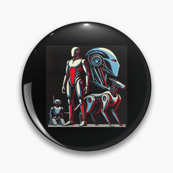 Item preview, Tesla bot designed and sold by TEEJAMBOREE.