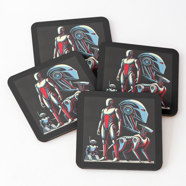 Item preview, Tesla bot designed and sold by TEEJAMBOREE.