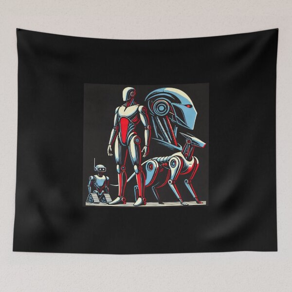 Item preview, Tesla bot designed and sold by TEEJAMBOREE.
