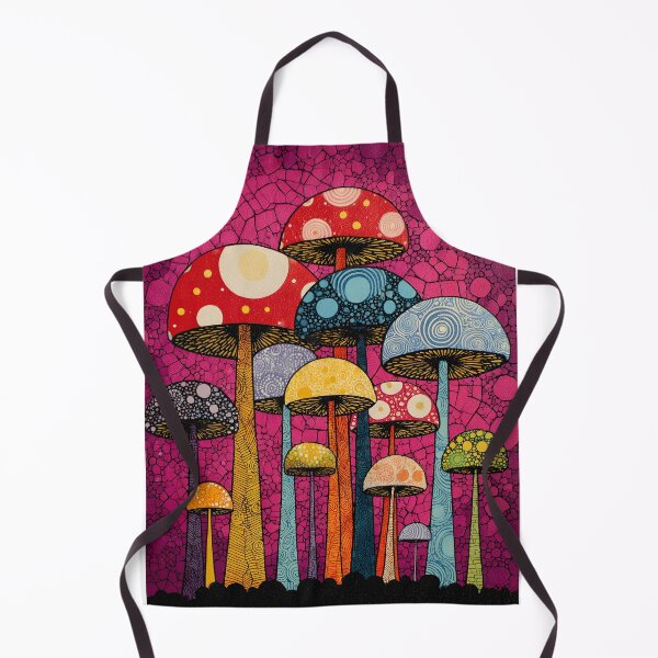 Item preview, Trippy Colorful Psychedelic Mushrooms designed and sold by scooterbaby.