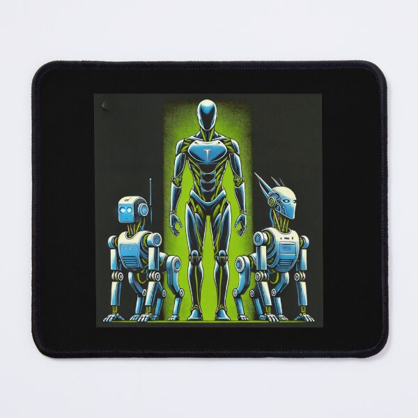 Item preview, Tesla bot designed and sold by TEEJAMBOREE.
