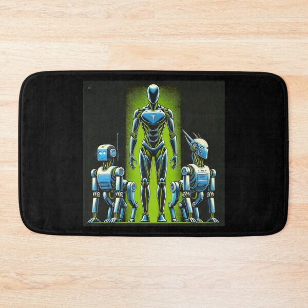 Item preview, Tesla bot designed and sold by TEEJAMBOREE.