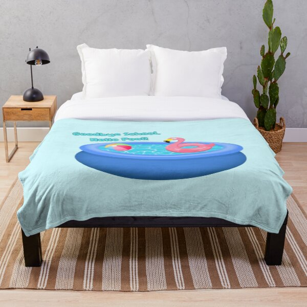 Item preview, ¡Adiós colegio, hola piscina! designed and sold by StuffWeMade.