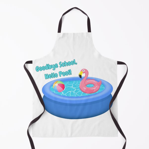Item preview, Goodbye school, hello pool! designed and sold by StuffWeMade.
