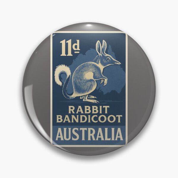 Item preview, Australia Rabbit Bandicoot Postage Stamp designed and sold by retrographics.