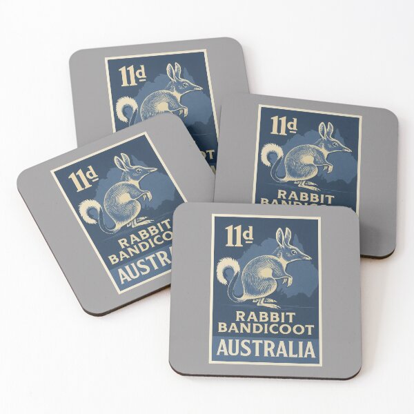 Item preview, Australia Rabbit Bandicoot Postage Stamp designed and sold by retrographics.