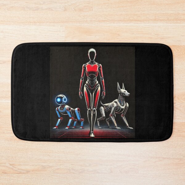 Item preview, Tesla bot designed and sold by TEEJAMBOREE.