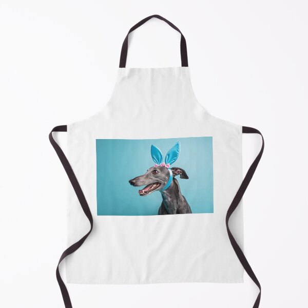 Item preview, Copy of Cute greyhound wearing bunny ears designed and sold by elkuni.
