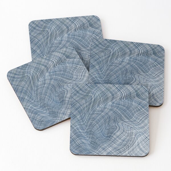 Item preview, Liquid Fabric Blue and White designed and sold by FAROSSTUDIO.